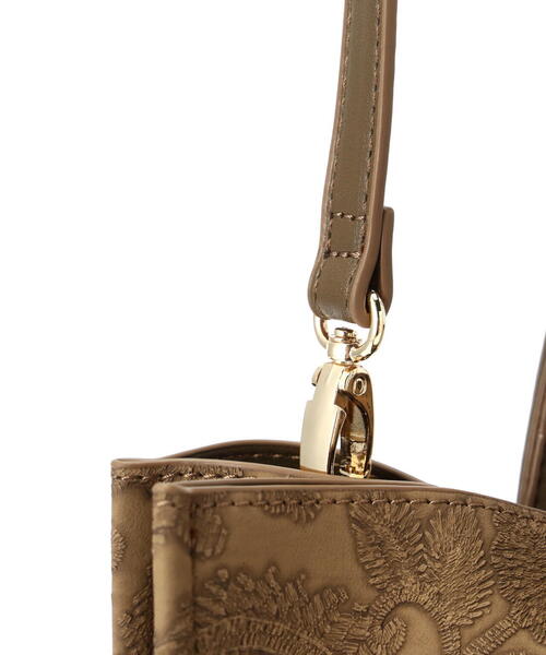 FREE'S MART(フリーズマート)の「◇エンボスペイズリーバッグ(トートバッグ・レディース・カーキ/ホワイト/ブラウン・フリ-)」の22枚目の写真