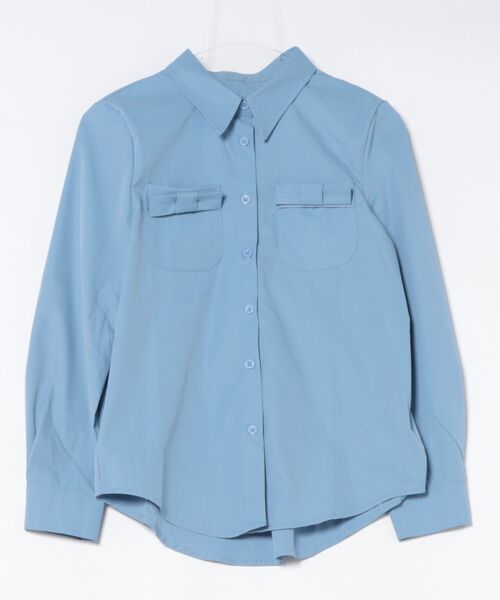AsRiRe（アスリレイ）の「26ss 可愛いリボンブラウス（シャツ/ブラウス・レディース・ホワイト/ブルー・M）」の13枚目の写真