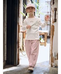 JAMIE KAY（ジェイミーケイ）の「フラワー刺繍ロングパンツ（デニムパンツ）」