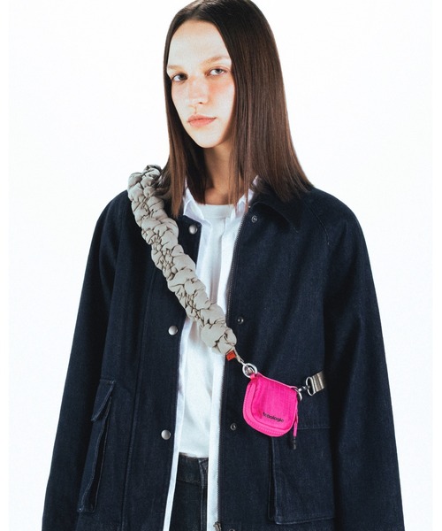 Topologie(トポロジー)の「Mini Cassette Sacoche(ミニ カセット サコッシュ)(ショルダーバッグ・レディース・ブラック/イエロー/オレンジ/ピンク/ブラウン・ONE SIZE)」の21枚目の写真