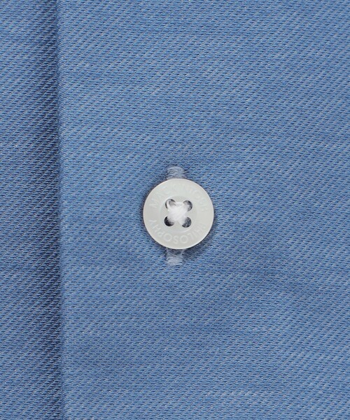 MACKINTOSH PHILOSOPHY（ﾏｯｷﾝﾄｯｼｭ ﾌｨﾛｿﾌｨｰ）の「スクエアセミワイド ジャージバリエーション（シャツ/ブラウス・メンズ・ライトブルー/ブルー系その他4/チャコールグレー/ネイビー・38/40）」の15枚目の写真