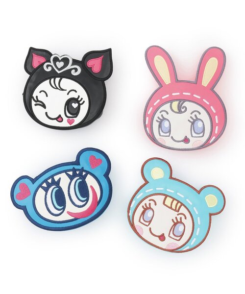 お顔ポシェット【デビリーちゃん】【ナカムラくん】【ブルーベリエ