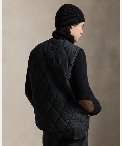 POLO RALPH LAUREN（ポロ ラルフ ローレン）の「Polo Sport キルテッド ベスト（ベスト・メンズ・ブラック系1・L/M/S）」の4枚目の写真