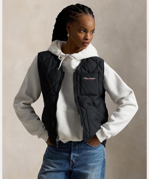 POLO RALPH LAUREN（ポロ ラルフ ローレン）の「Polo Sport キルテッド ベスト（ベスト・メンズ・ブラック系1・L/M/S）」の5枚目の写真