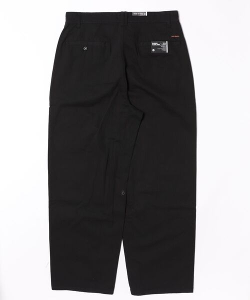 VOLCOM（ボルコム）の「VOLCOM メンズ BAGGOS PLEAT PANT ロングパンツ 【2026年春夏モデル】（その他パンツ・メンズ・ブラック・34inch/32inch/30inch）」の2枚目の写真