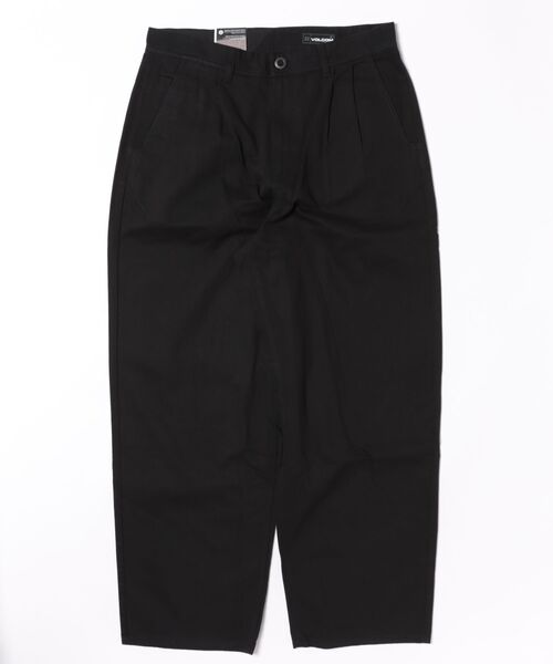VOLCOM(ボルコム)の「VOLCOM メンズ BAGGOS PLEAT PANT ロングパンツ 【2026年春夏モデル】(その他パンツ・メンズ・ブラック・34inch/32inch/30inch)」の9枚目の写真