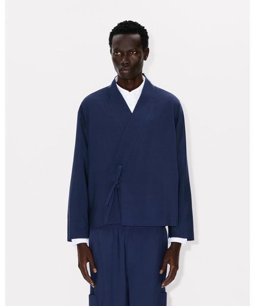 KENZO（ケンゾー）の「KIMONO ジャケット（テーラードジャケット・メンズ・ブルー系その他4・LARGE/SMALL/MEDIUM）」の3枚目の写真