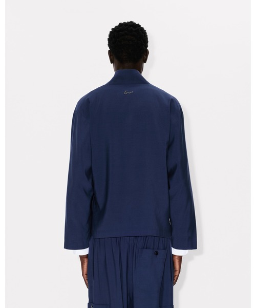 KENZO（ケンゾー）の「KIMONO ジャケット（テーラードジャケット・メンズ・ブルー系その他4・LARGE/SMALL/MEDIUM）」の4枚目の写真
