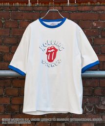 CRAFT STANDARD BOUTIQUE（クラフトスタンダードブティック）の「【ザ・ローリング・ストーンズ】半袖リンガーT（Tシャツ/カットソー）」