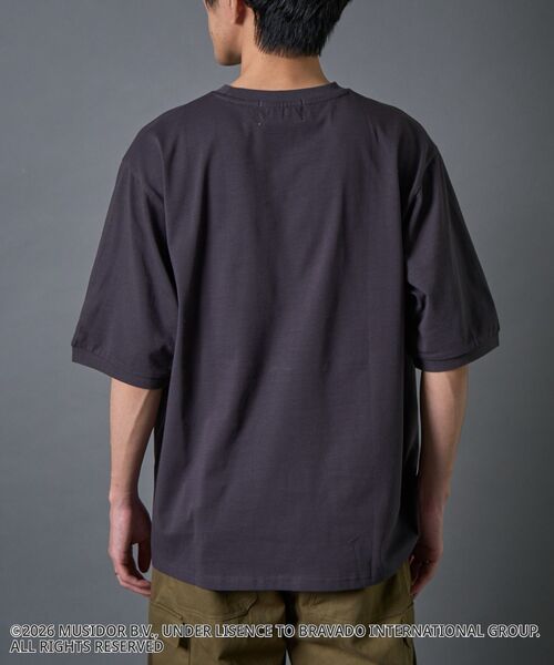 CRAFT STANDARD BOUTIQUE（クラフトスタンダードブティック）の「【ザ・ローリング・ストーンズ】半袖リンガーT（Tシャツ/カットソー・メンズ・ブルー/チャコールグレー・L/M/S）」の13枚目の写真