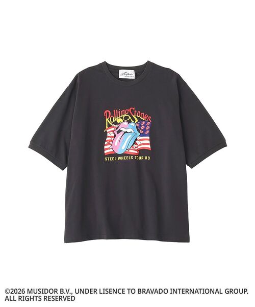 CRAFT STANDARD BOUTIQUE(クラフトスタンダードブティック)の「【ザ・ローリング・ストーンズ】半袖リンガーT(Tシャツ/カットソー・メンズ・ブルー/チャコールグレー・L/M/S)」の19枚目の写真