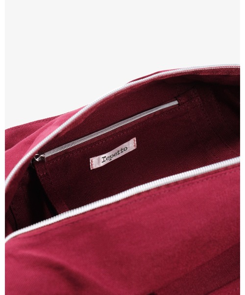 Repetto(レペット)の「ダッフルバッグ Lサイズ / B0391T(ハンドバッグ・レディース・ワインレッド・FREE)」の5枚目の写真