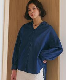 THE SHOP TK | 【後ろ姿もサマになる】バックシャーリングシャツ(シャツ/ブラウス)