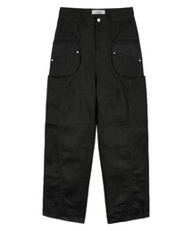 Circle Flash Twill Pants Charcoal