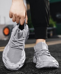 WESTBOY（ウエストボーイ）の「軽量 ニット レースアップ トレーニング スニーカー WO26S3SH13（スニーカー）」