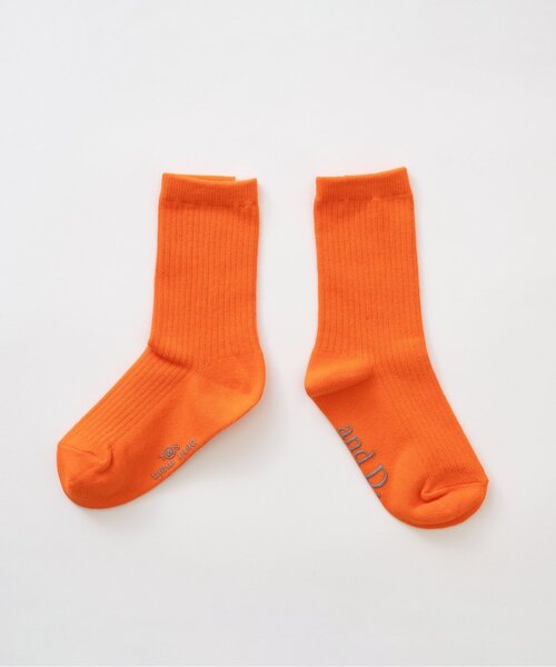 and D. petit main(アンドディープティマイン)の「【365D】ディリーカラーソックス(ソックス/靴下・キッズ・チェリーピンク/ブラック/ライトオレンジ系/ピンク/ホワイト/ラベンダー/イエロー/黄緑系・21-23cm/18-20cm/15-17cm)」の8枚目の写真