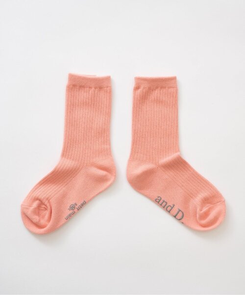 and D. petit main(アンドディープティマイン)の「【365D】ディリーカラーソックス(ソックス/靴下・キッズ・チェリーピンク/ブラック/ライトオレンジ系/ピンク/ホワイト/ラベンダー/イエロー/黄緑系・21-23cm/18-20cm/15-17cm)」の7枚目の写真