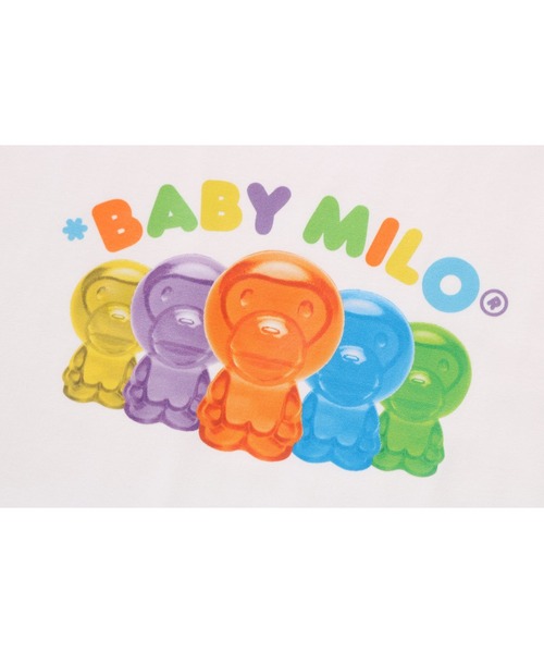 A BATHING APE（アベイシングエイプ）の「BABY MILO GUMMY CANDY TEE（Tシャツ/カットソー・キッズ・ホワイト・130/100/110）」の6枚目の写真