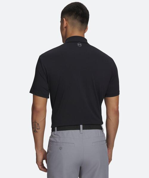 UNDER ARMOUR(アンダーアーマー)の「UAアーマードライ ポロ(ゴルフ/メンズ)(ポロシャツ・メンズ・ブラック・XL/L/M/3XL/S/2XL)」の2枚目の写真