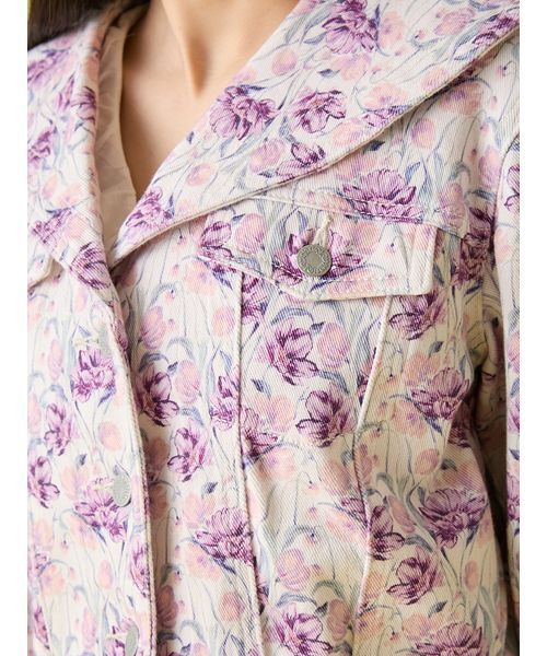 LILY BROWN（リリーブラウン）の「セーラーデニムジャケット（デニムジャケット・レディース・ライトブルー/その他/インディゴブルー・F）」の8枚目の写真