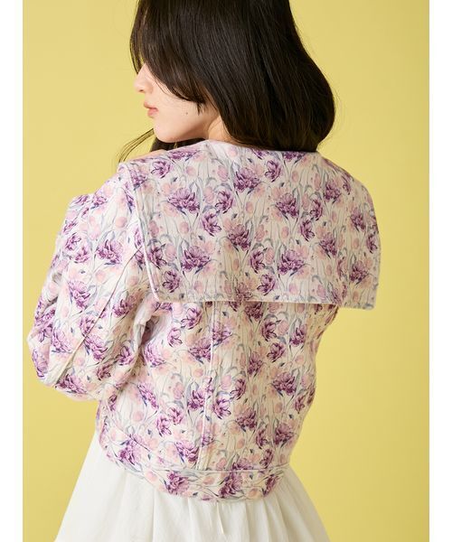 LILY BROWN（リリーブラウン）の「セーラーデニムジャケット（デニムジャケット・レディース・ライトブルー/その他/インディゴブルー・F）」の11枚目の写真