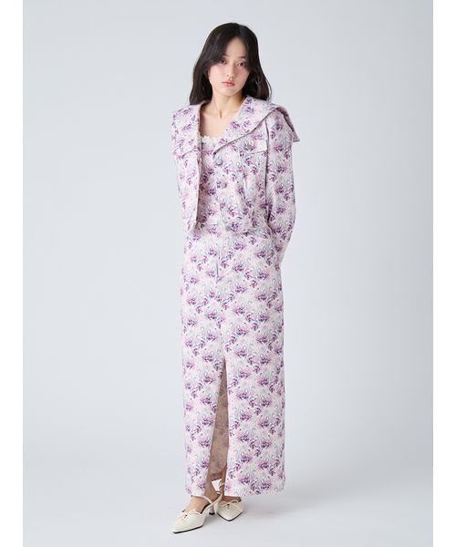 LILY BROWN（リリーブラウン）の「セーラーデニムジャケット（デニムジャケット・レディース・ライトブルー/その他/インディゴブルー・F）」の13枚目の写真