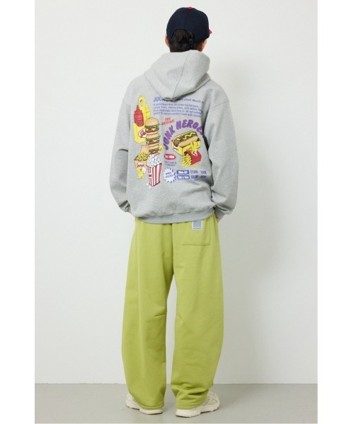 RODEO CROWNS WIDE BOWL(ロデオクラウンズワイドボウル)の「JUNK HEROES パーカー(パーカー・メンズ・杢グレー/スモークピンク/ブラック・LARGE/MEDIUM)」の20枚目の写真