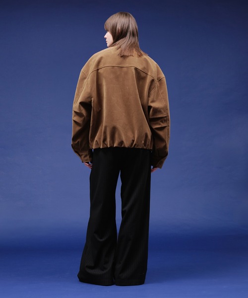 selle glant（セレグランテ）の「SUEDE LIKE FIREMAN JACKET/スエードライクファイヤーマンジャケット（ブルゾン・メンズ・キャメル・LARGE/MEDIUM/SMALL）」の9枚目の写真