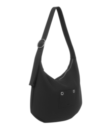 LETERIE（レテリー）の「RING BUCKLE SHOULDER BIG BAG_BLACK（ショルダーバッグ）」