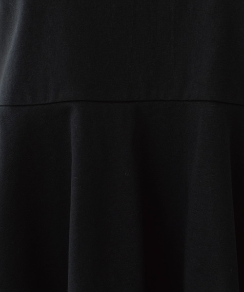 SHOO・LA・RUE（シューラルー）の「チュールレイヤードペプラムＴシャツ（Tシャツ/カットソー・レディース・ホワイト/ダークブラウン/チャコールグレー/ブラック・00）」の20枚目の写真