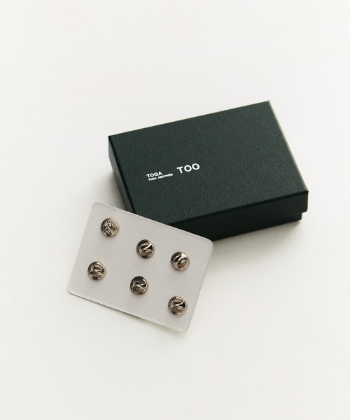 TOGA/トーガ】Metal pin set/メタルピンセット（ブローチ/コサージュ