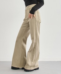 ANAP | 細見えサイドラインフレアデニムパンツ(デニムパンツ)