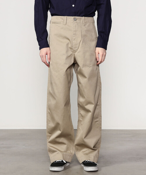 Buzz Rickson's（バズリクソンズ）の「BUZZ RICKSON'S | 〈別注〉 コットン ミリタリーチノ 1942 MODEL MEN（チノパンツ・メンズ・カーキ・30/32/34/36）」の9枚目の写真