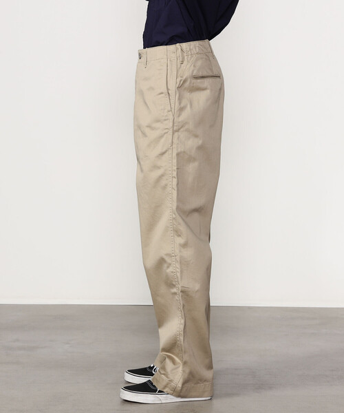 Buzz Rickson's（バズリクソンズ）の「BUZZ RICKSON'S | 〈別注〉 コットン ミリタリーチノ 1942 MODEL MEN（チノパンツ・メンズ・カーキ・30/32/34/36）」の10枚目の写真