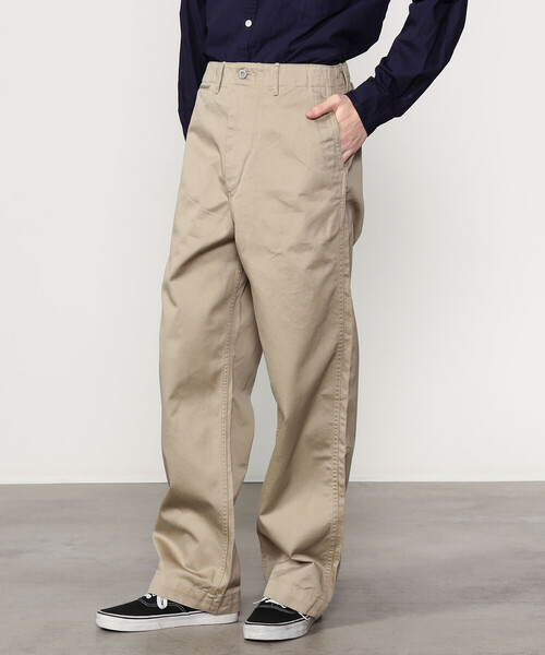 Buzz Rickson's（バズリクソンズ）の「BUZZ RICKSON'S | 〈別注〉 コットン ミリタリーチノ 1942 MODEL MEN（チノパンツ・メンズ・カーキ・30/32/34/36）」の12枚目の写真