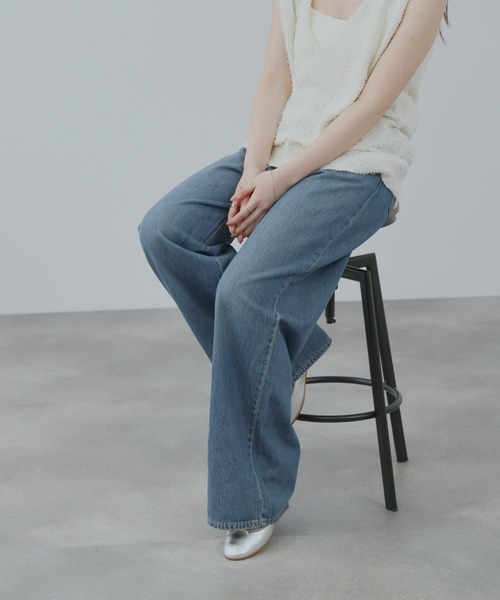 Levi's（リーバイス）の「【 Levis(R)/リーバイス 】CINCH BAGGY レディース ハイライズ バギーデニムパンツ（デニムパンツ・レディース・ライトブルー/ブルー・26inch/27inch/24inch/25inch）」の21枚目の写真