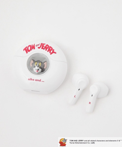 niko and...（ニコアンド）の「【トムとジェリー】コラボBluetoothイヤホン（ヘッドフォン/イヤホン・レディース・グレー/ブラウン・FREE）」の8枚目の写真