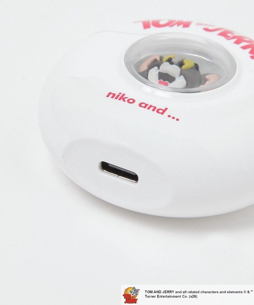 niko and...（ニコアンド）の「【トムとジェリー】コラボBluetoothイヤホン（ヘッドフォン/イヤホン・レディース・グレー/ブラウン・FREE）」の12枚目の写真