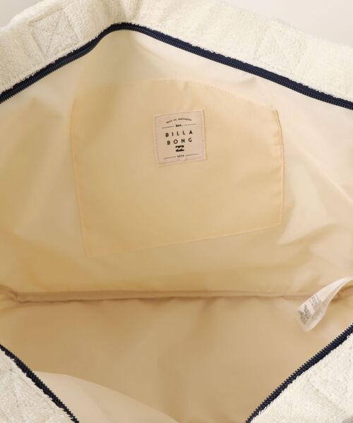 BILLABONG(ビラボン)の「BILLABONG ウィメンズ BIG TOTE BAG_PILE トートバッグ 【2026年春夏モデル】(トートバッグ・レディース・ネイビー/ブルー系その他/ダークオリーブ/ホワイト・FREE)」の5枚目の写真