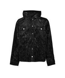 BREATH（ブレス）の「NEW RICH FAUX LEATHER HOODIE SHIRT（パーカー）」