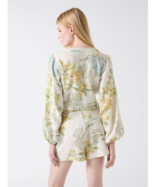 Long Sleeves Shirley Linen Top 長袖 トップス | GUESS(ゲス) JAPAN