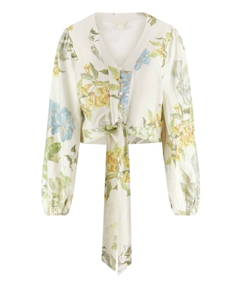 Long Sleeves Shirley Linen Top 長袖 トップス | GUESS(ゲス) JAPAN