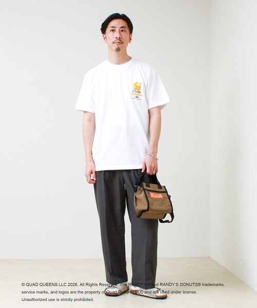 GOOD ROCK SPEED(グッドロックスピード)の「【GOOD ROCK SPEED】Randy’s Donuts / ランディーズドーナツ プリントT(Tシャツ/カットソー・メンズ・ブラック/ライトグレー/オフホワイト・M/L)」の17枚目の写真