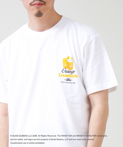GOOD ROCK SPEED(グッドロックスピード)の「【GOOD ROCK SPEED】Randy’s Donuts / ランディーズドーナツ プリントT(Tシャツ/カットソー・メンズ・ブラック/ライトグレー/オフホワイト・M/L)」の20枚目の写真