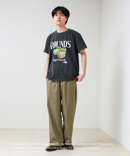 GOOD ROCK SPEED(グッドロックスピード)の「【GOOD ROCK SPEED】Randy’s Donuts / ランディーズドーナツ プリントT(Tシャツ/カットソー・メンズ・ブラック/ライトグレー/オフホワイト・M/L)」の5枚目の写真