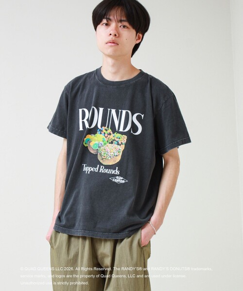 GOOD ROCK SPEED(グッドロックスピード)の「【GOOD ROCK SPEED】Randy’s Donuts / ランディーズドーナツ プリントT(Tシャツ/カットソー・メンズ・ブラック/ライトグレー/オフホワイト・M/L)」の7枚目の写真