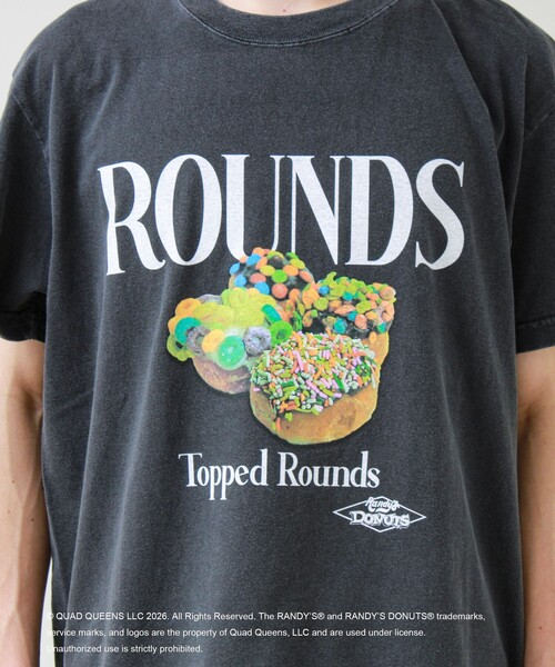 GOOD ROCK SPEED(グッドロックスピード)の「【GOOD ROCK SPEED】Randy’s Donuts / ランディーズドーナツ プリントT(Tシャツ/カットソー・メンズ・ブラック/ライトグレー/オフホワイト・M/L)」の10枚目の写真