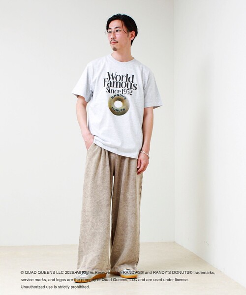 GOOD ROCK SPEED(グッドロックスピード)の「【GOOD ROCK SPEED】Randy’s Donuts / ランディーズドーナツ プリントT(Tシャツ/カットソー・メンズ・ブラック/ライトグレー/オフホワイト・M/L)」の11枚目の写真