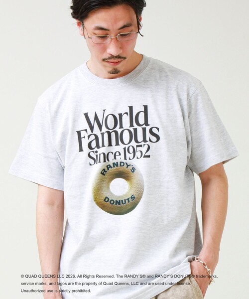 GOOD ROCK SPEED(グッドロックスピード)の「【GOOD ROCK SPEED】Randy’s Donuts / ランディーズドーナツ プリントT(Tシャツ/カットソー・メンズ・ブラック/ライトグレー/オフホワイト・M/L)」の13枚目の写真