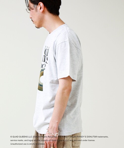 GOOD ROCK SPEED(グッドロックスピード)の「【GOOD ROCK SPEED】Randy’s Donuts / ランディーズドーナツ プリントT(Tシャツ/カットソー・メンズ・ブラック/ライトグレー/オフホワイト・M/L)」の14枚目の写真